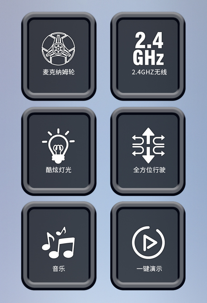 跨境八轮特技机械狗遥控玩具手势感应攀爬变形电动儿童智能机器狗详情13