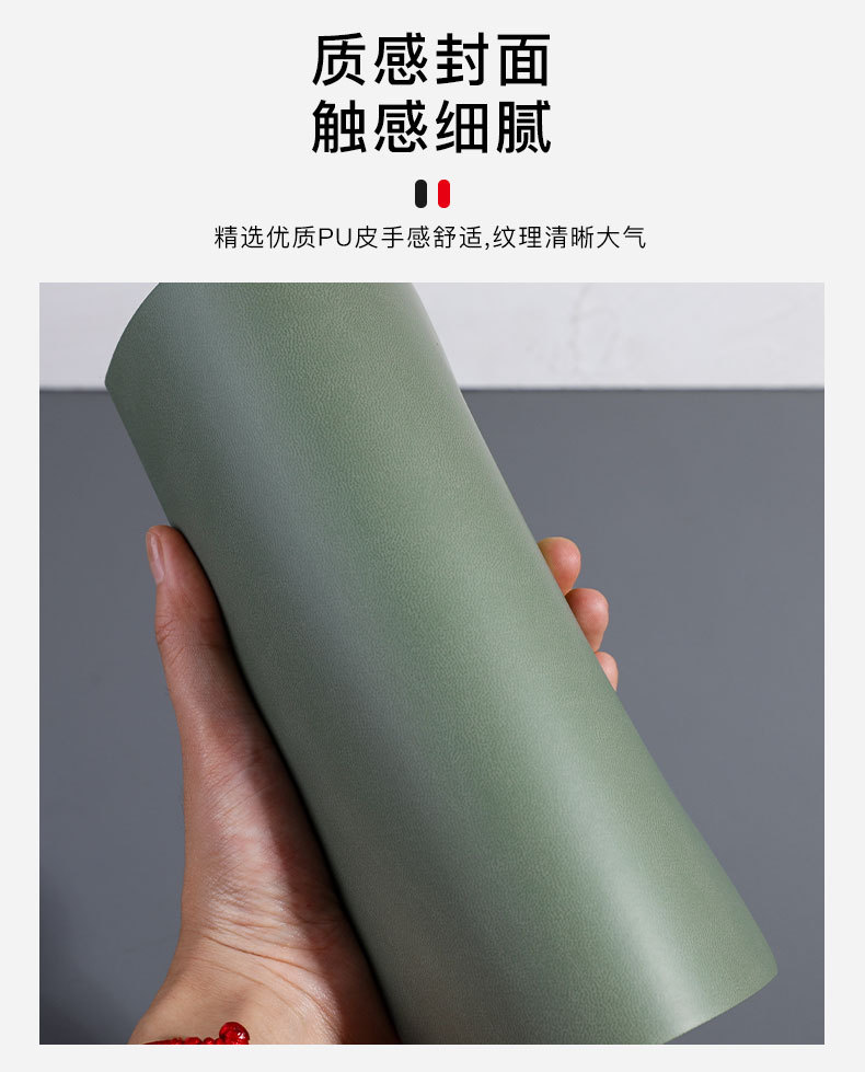 现货批发商务笔记本定制logo记事本a5本子软皮本企业定制礼品详情13