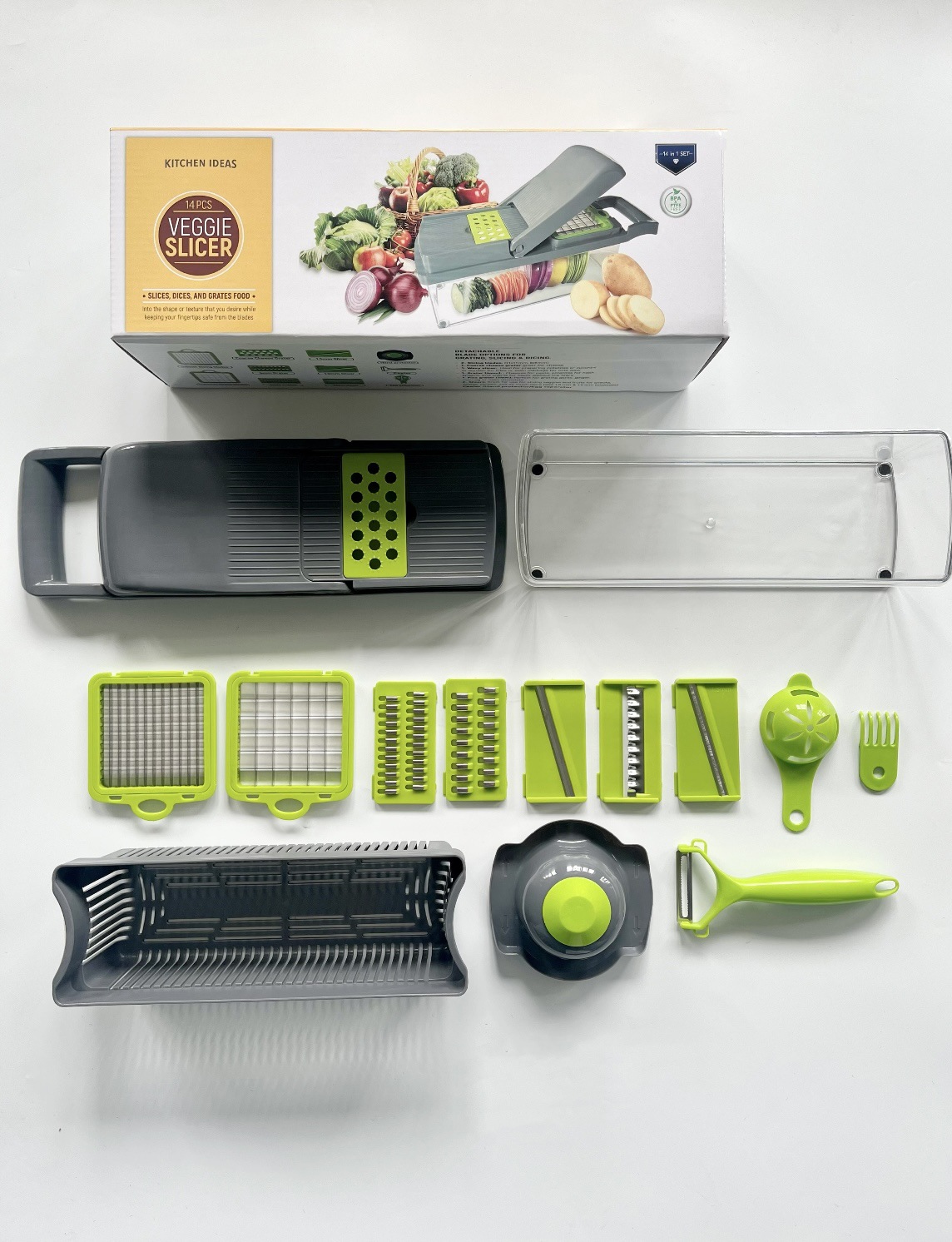 多功能切菜器 厨房切菜神器 切菜器切片器土豆刨丝器沙拉切菜器详情8