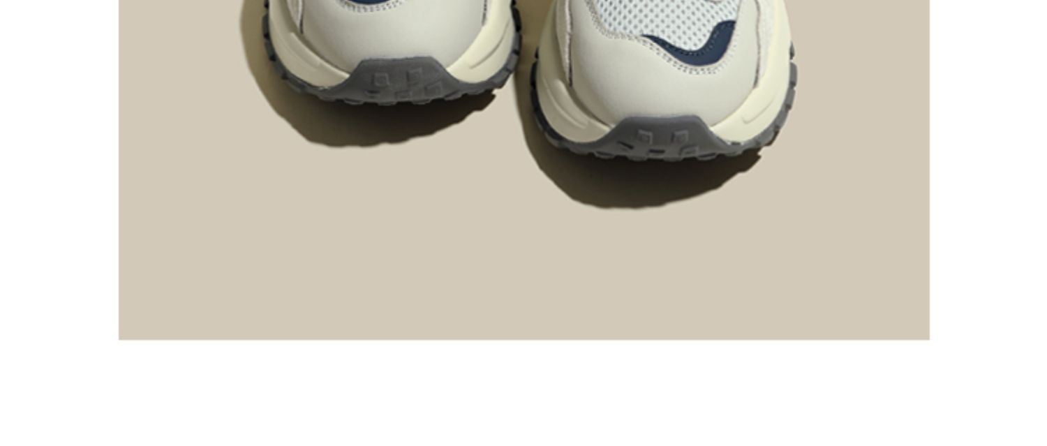 复古灰老爹鞋女2025新款春秋季休闲女鞋网面跑步运动鞋厚底阿甘鞋详情3