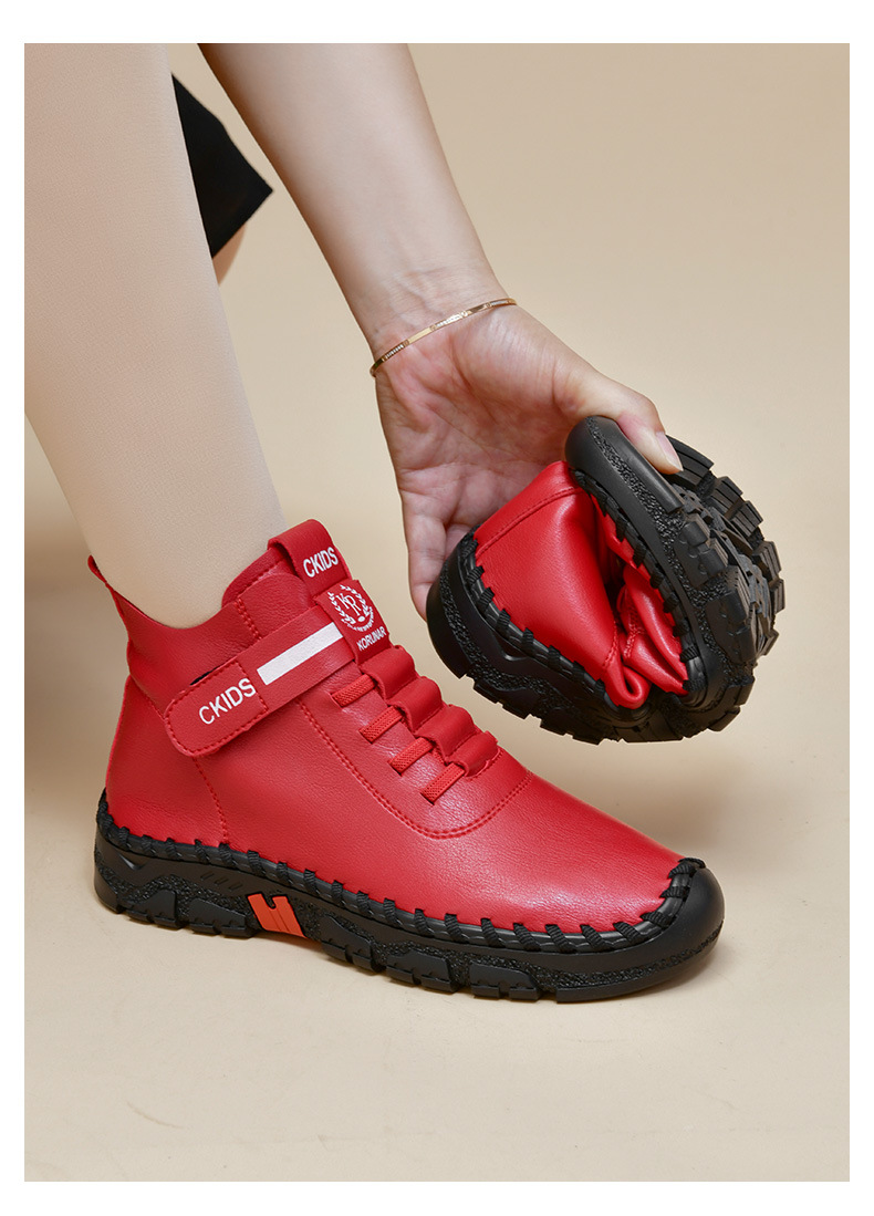 女士马丁靴跨境高帮大码女鞋秋冬短靴棉鞋详情17