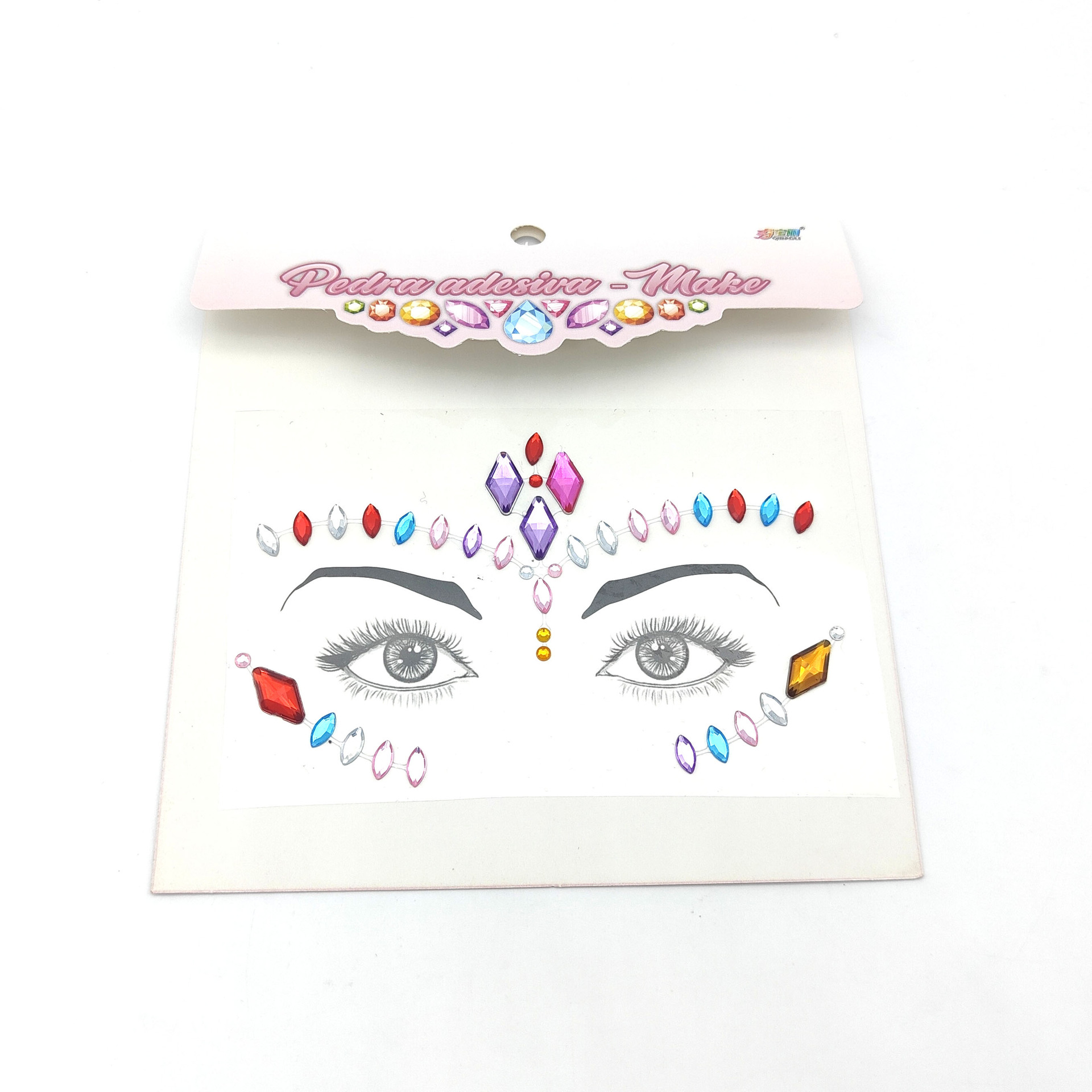 New face stickers, eye stickers, diamond makeup balls, Halloween decorative stickers, diamond eyebrow stickers, personalized stage makeup stickers pic 14