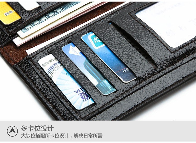 赠品长款 男士钱包长款包时尚商务男手拿包休闲牛皮手包详情62