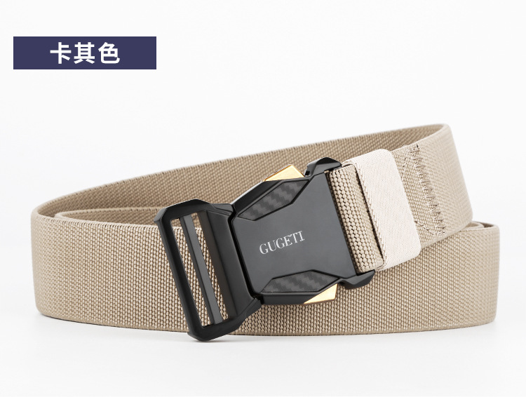 男士战15弹力战术腰带简约高级感运动皮带时尚百搭休闲男士腰带详情16