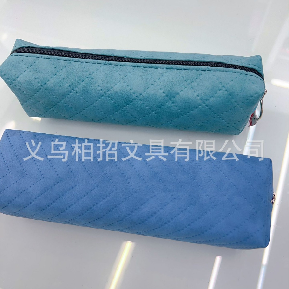 Factory direct sales of original new fashionable cotton fabric storage high appearance level simple ins pen cases for primary and secondary school students pic 2