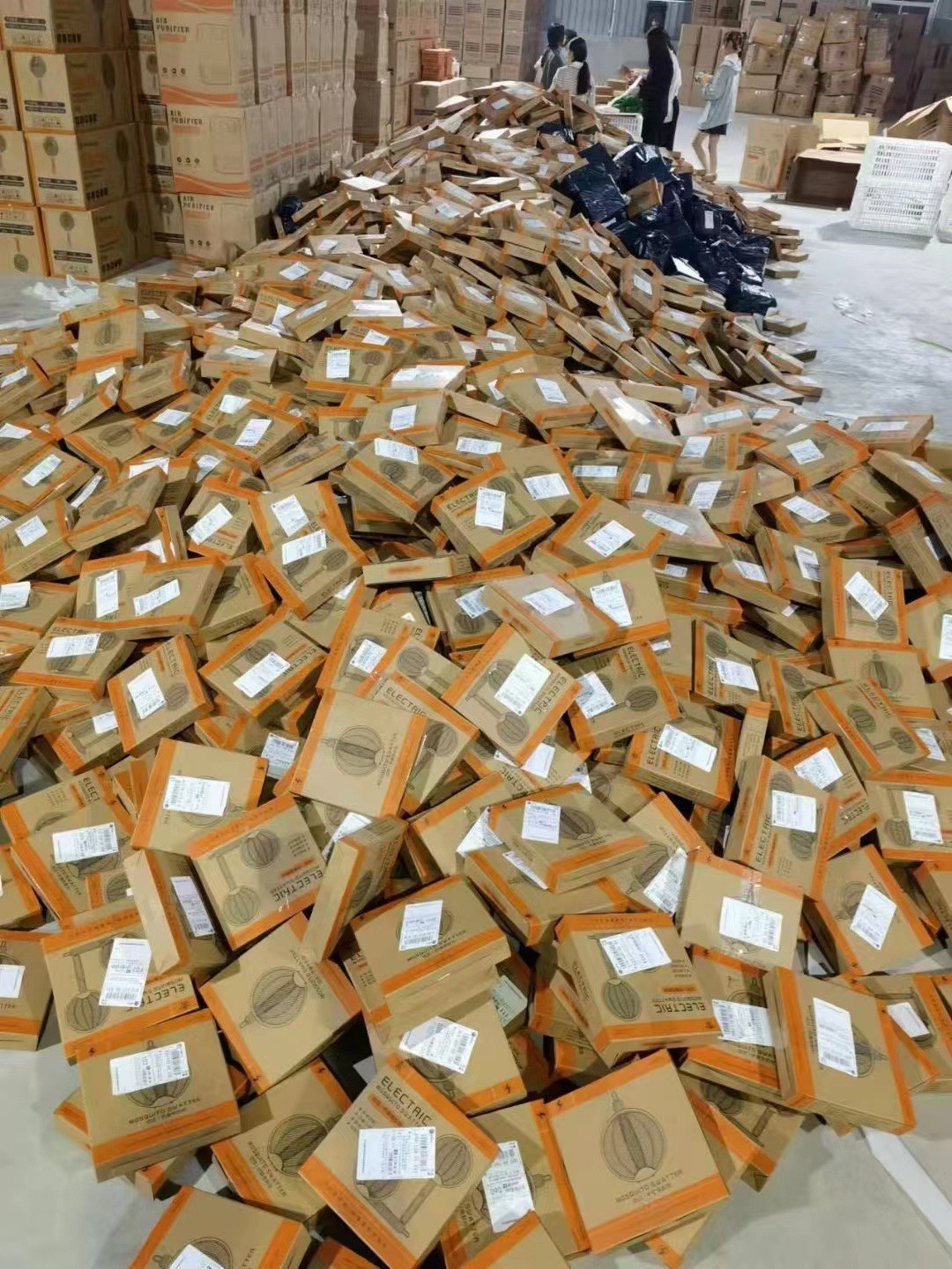 New folding electric mosquito swatter, usb suction type photocatalyst mosquito lamp, household fly killer lamp, mosquito killer lamp, restaurant mosquito killer pic 2