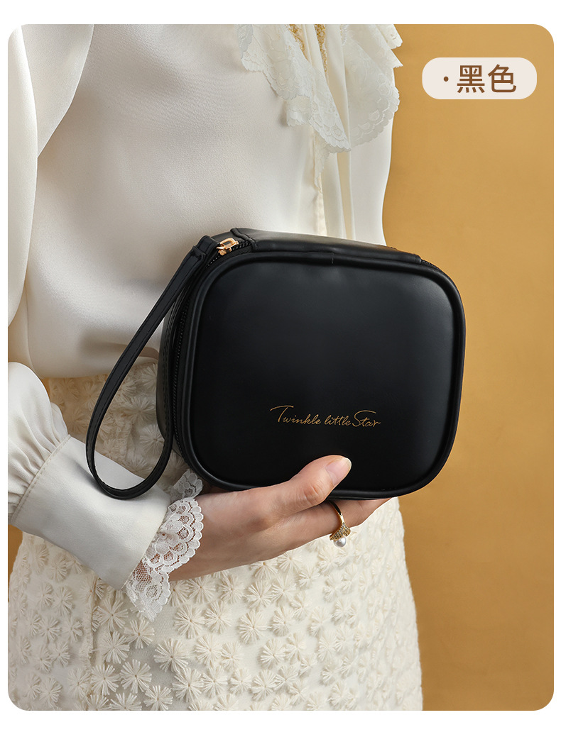 PU便携奶油口红包 随身携带化妆包 学生专用小号收纳包 姨妈巾月事包整理收纳 其他分类化妆品整理包详情10