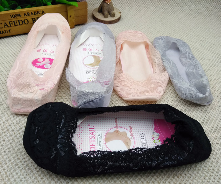 B1122 encaje calcetines de barco de mujer tridimensional calcetines invisibles calcetines de puesto de piso calcetines deportivos calcetines de ocio tienda de yiwu 2 yuan pic 8