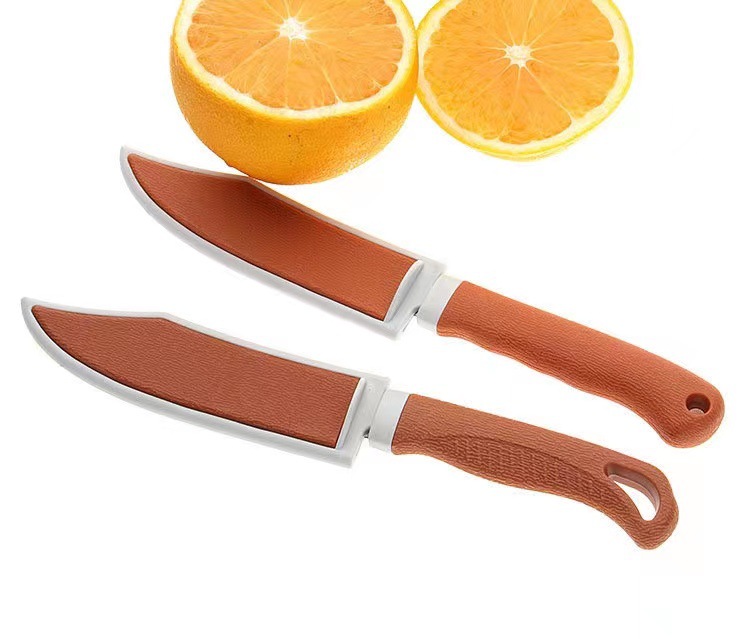 不锈钢水果刀削皮刀二合一套装带套折叠家用精致多功能香蕉刀弯刀详情18
