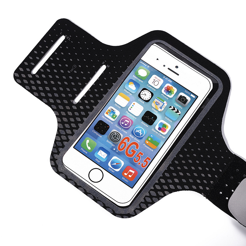 Factory direct sales of outdoor sports mobile phone arm bags, portable mobile phone bags for running and fitness, elastic and breathable key-hanging arm covers pic 16