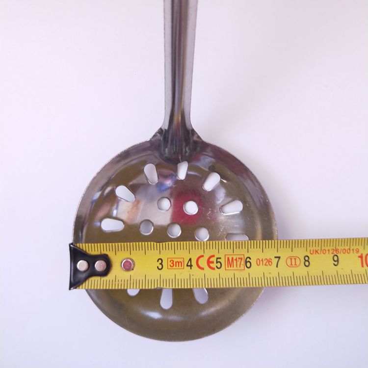 Black long-handled hot pot strainer, large-eyed strainer, hot pot spoon wholesale 1 yuan 2 yuan pic 2