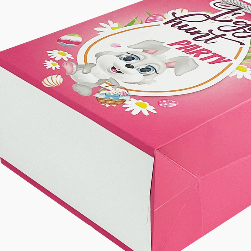 Wholesale of new Easter packaging bags, little rabbit cartoon gift bags, handbags and paper bags pic 3