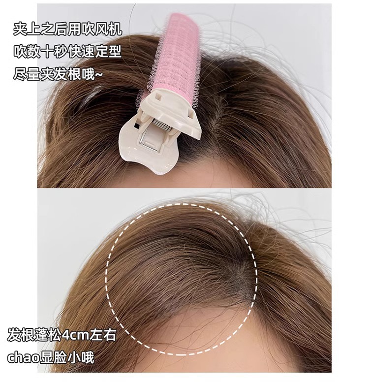 夏季无痕刘海夹头发蓬松神器发夹女高颅顶鸭嘴夹子头饰气质垫发根详情3