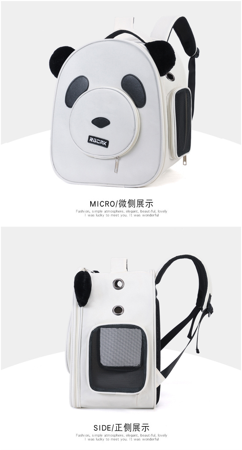 猫包透气舒适外出便携双肩包大容量手提猫包可折叠收纳宠物背包详情15