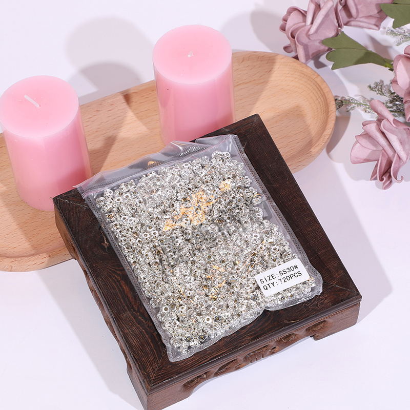 Self-owned brand XX brand handcrafted items, silver claws, white diamonds, special-shaped single claws, hand-sewn diamonds, glass jewelry, DIY beads, accessories, direct supply from the manufacturer pic 8