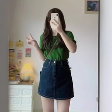 百褶裙女夏季白色短裙日系高腰显瘦2025新款jk格子大码a字半身裙详情27