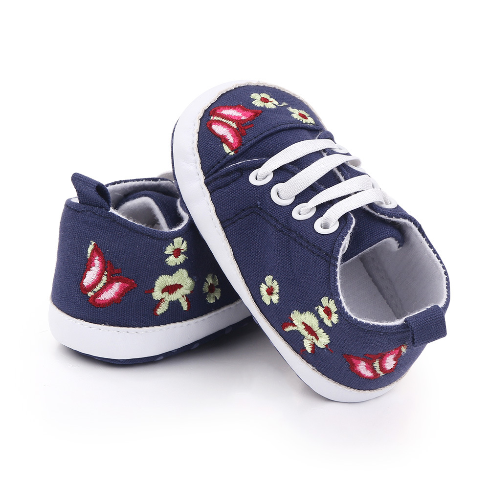 baby shoes Baby shoes Embroidered 0-1 year old baby soft-soled walking shoes Early education shoes 2228 pic 15