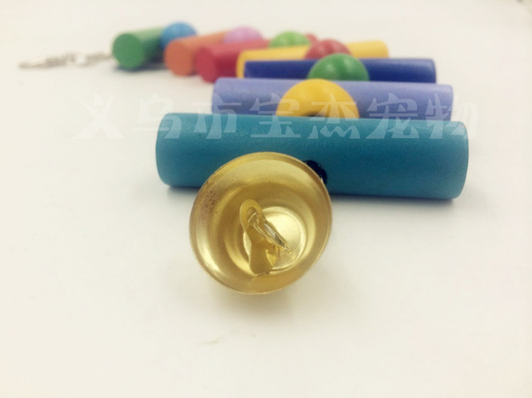 批发各类鸟玩嬉 休息 训练 啃咬等环保无毒鸟玩具旋转爬梯挂件详情5