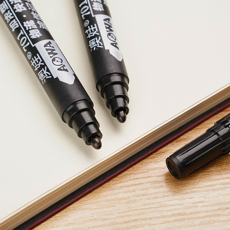 701加浓型油性大头记号笔不掉色不可擦大容量油性笔厂家直销批发详情17