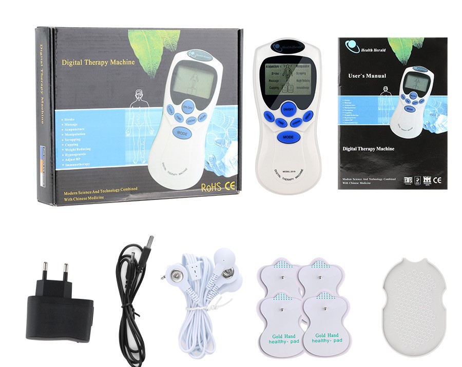 Sales gifts: Low-frequency meridian device, digital meridian therapy device, cervical massager, lumbar pulse massager manufacturer pic 2