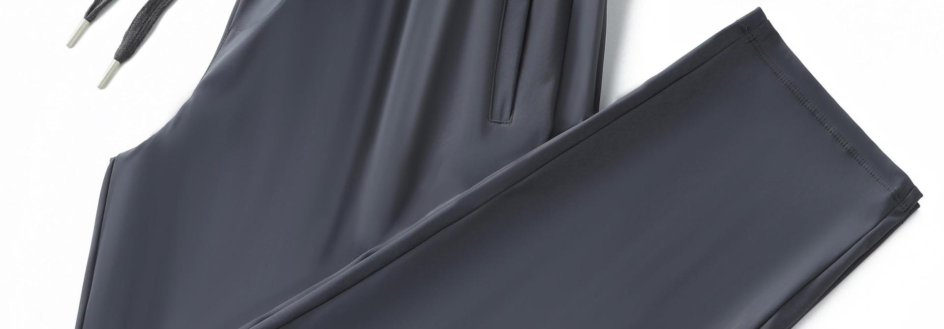 三防冰丝裤速干裤子男女同款夏季薄款速干男士休闲裤直筒运动长裤详情16