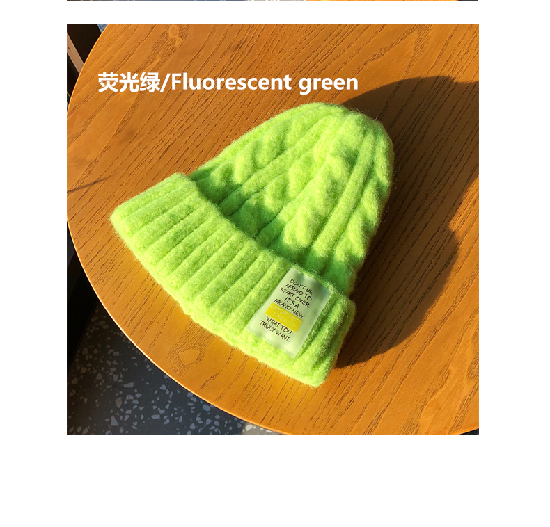 Otoño invierno engrosado cálido cáñamol sombrero de punto mujer versión coreana ins marca de la marea cono sombrero sombrero sombrero frío sombrero de lana hombre pic 21