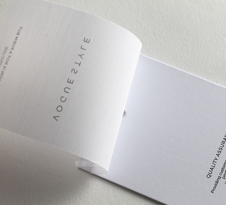 棉麻吊牌定 做LOGO高端女装帆布挂牌定 制衣服丝网印标签制作商标详情28