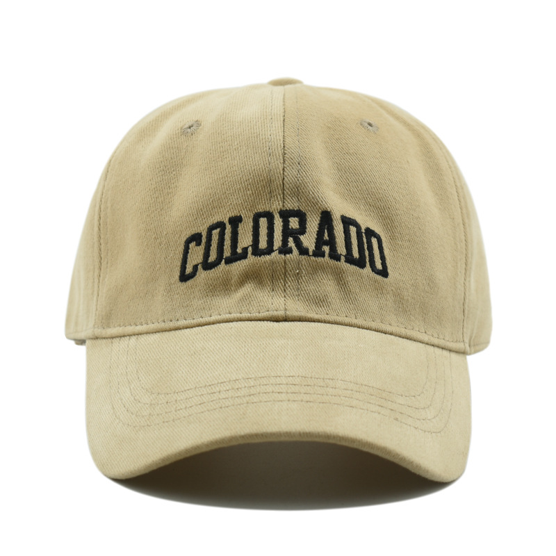 帽子女韩版时尚百搭复古字母刺绣棒球帽春夏季软顶弯檐遮阳鸭舌帽详情9