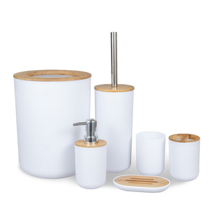 Wholesale plastic mouthwash cups, bathroom sets, brushing and toiletries, hotel bathroom supplies, Amazon trash can sets pic 1