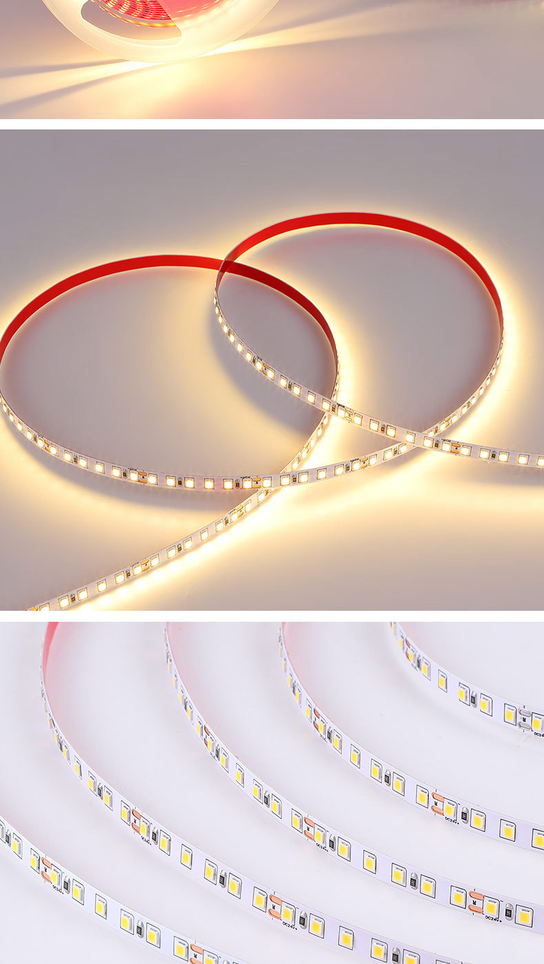 COB low-voltage light strip self-adhesive 12V24V outdoor waterproof 2835 high-brightness soft light strip home decoration cabinet line light pic 16