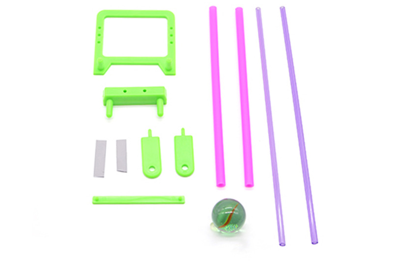 学生创客制作双轨怪坡科学实验重心原理科技小制作DIY玩具科普详情6