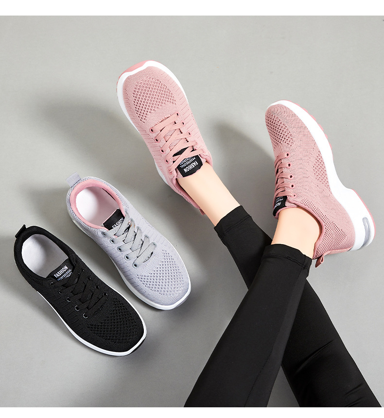 鞋子女秋季新款休闲运动女士单鞋跨境工厂软底舒适跑步鞋代发详情17