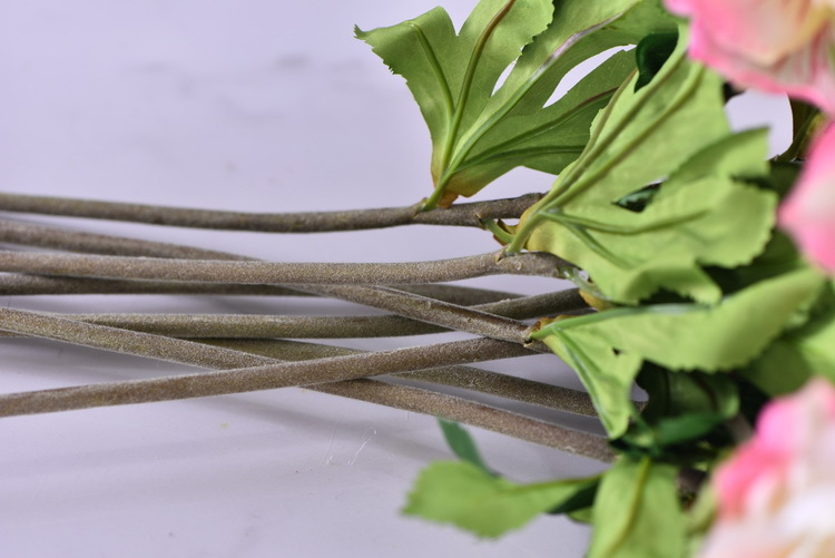 Dongli Flower Industry Factory directly sells artificial roses, ice mountain roses, home furnishings, hotels, shopping malls, wedding decorations, artificial flower bouquets, and high-end ornaments pic 67