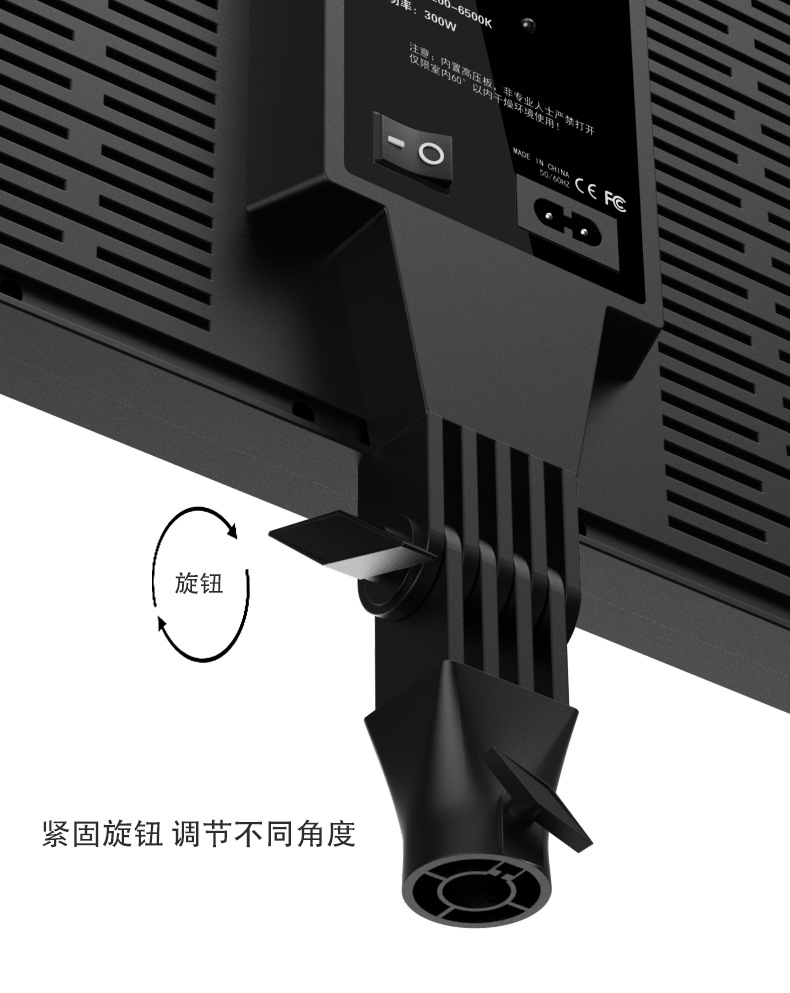 19-inch LED photography, beauty and fill light, home, outdoor, camping, live streaming, gaming, karaoke, floor-standing tripod pic 10