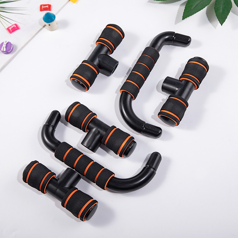 工厂直供 H工字型俯卧撑训练器俯卧撑架家用锻炼胸肌健身小型器材详情7