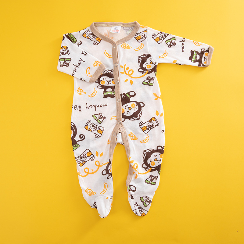 New and cheap baby spring and summer one-piece clothes for boys and girls, cotton crawling clothes for newborns pic 6