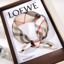 Silk scarves, new and versatile mulberry silk scarves, wholesale 70 square scarves, decorative scarves, summer souvenirs pic 11