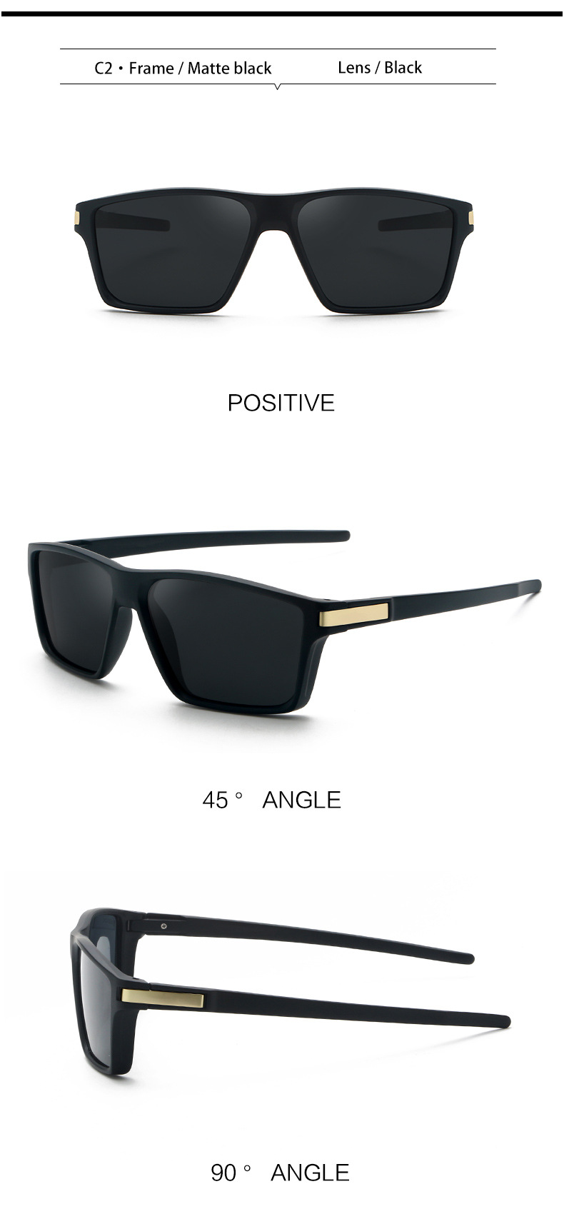 Amazon venta caliente gafas de sol moda hombres gafas de sol polarizador ciclismo gafas de sol para hombres premium sense wholesale pic 18