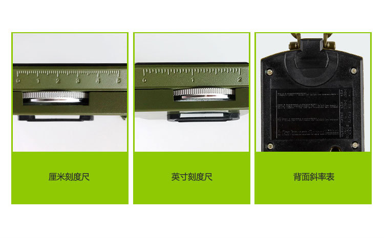 Wholesale American metal compass, high-end folding military standard, Military enthusiast K4580 multi-functional luminous compass pic 11