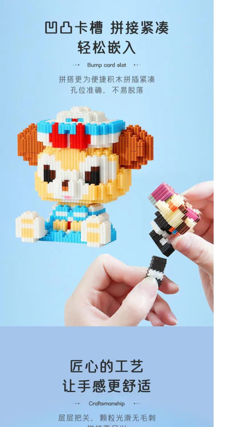 Новая модель, совместимая с мини-конструкторной игрушкой lego, была выпущена в прямом эфире в оптовой продаже pic 11