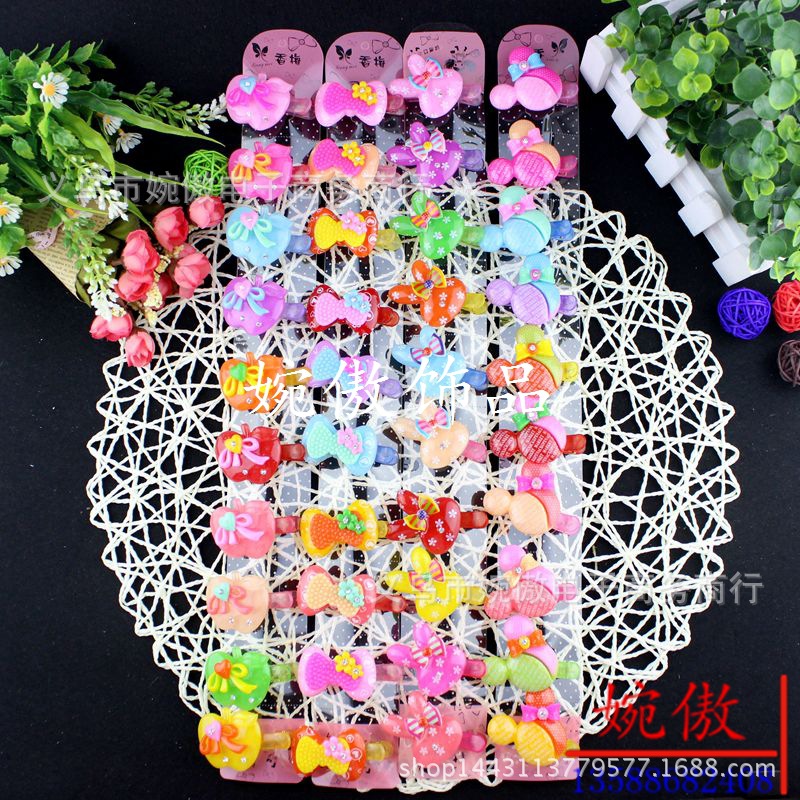 Alloy diamond-encrusted small claw clips, grab clips, hair clips, gold and silver, Yiwu two-yuan store small commodity headwear wholesale pic 106