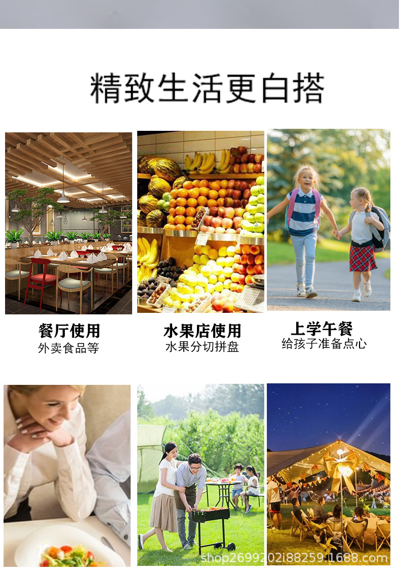 一次性可降解食堂餐盒外卖专属打包盒三格四格五格多格盒学校食堂详情16