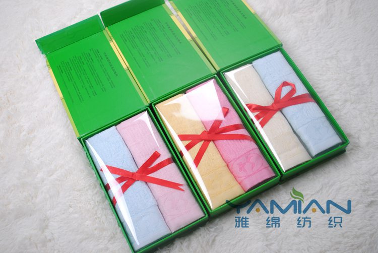 Pure cotton absorbent towel advertising gift towel, 100g available, enterprise LOGO and exquisite packaging, in stock, 4 colors pic 56