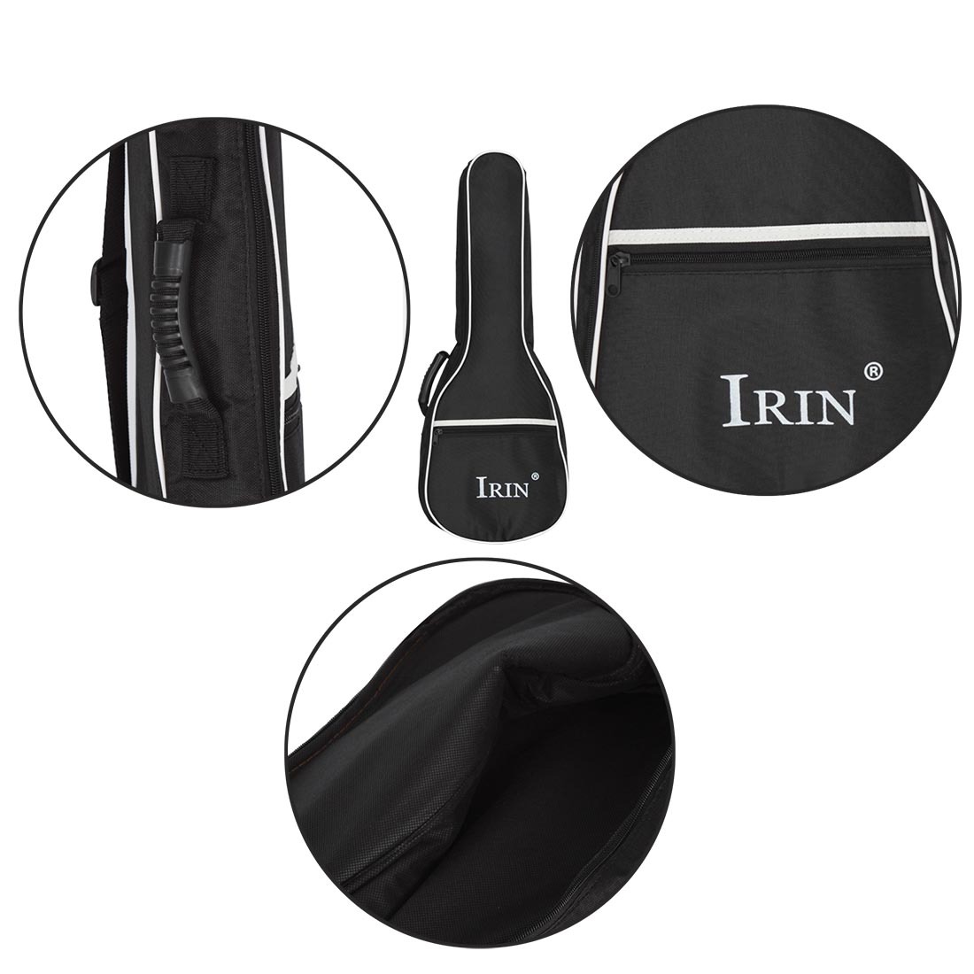 Irin 21-inch, 23-inch, 26-inch double-layer cotton ukulele waterproof bags, guitar waterproof bags, musical instrument wholesale pic 9