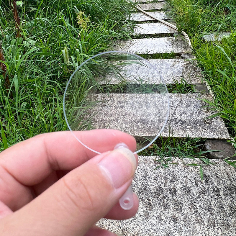 咕卡贴纸迷你透明扇空白mini娃用小朋友diy手工幼儿园小扇子批发详情4