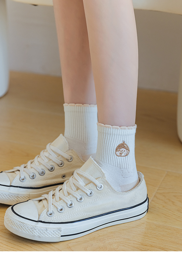 袜子地摊一件代发袜子女夏季薄款短筒棉袜女 网眼吸汗透气百搭女船袜 诸暨女袜批发一件代发详情10