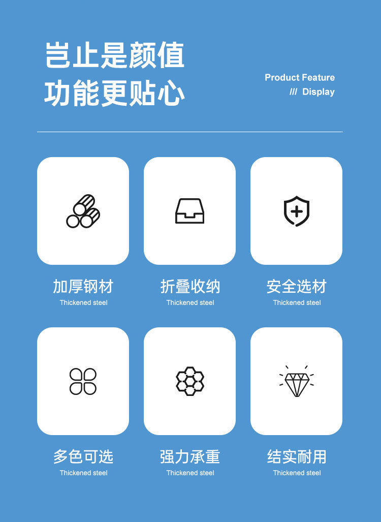 医院不锈钢屏风诊所美容院可移动隔断卫生室病房推拉折叠屏风金属详情3