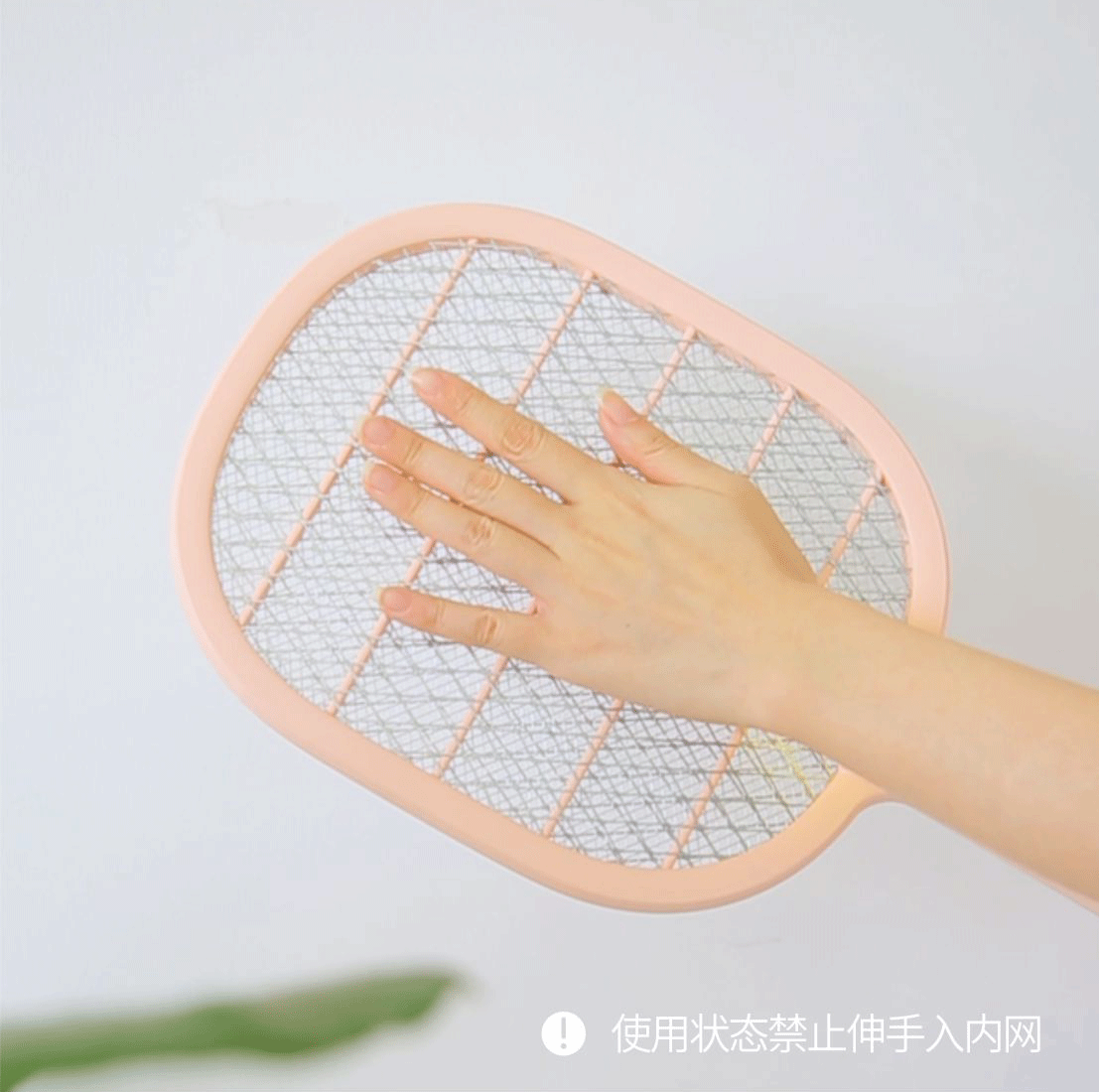 Original manufacturer: Sanhuo 325 Xiaowen electric mosquito swatter, USB charging, household fly swatter, mosquito killer swatter, LED electric mosquito swatter pic 13