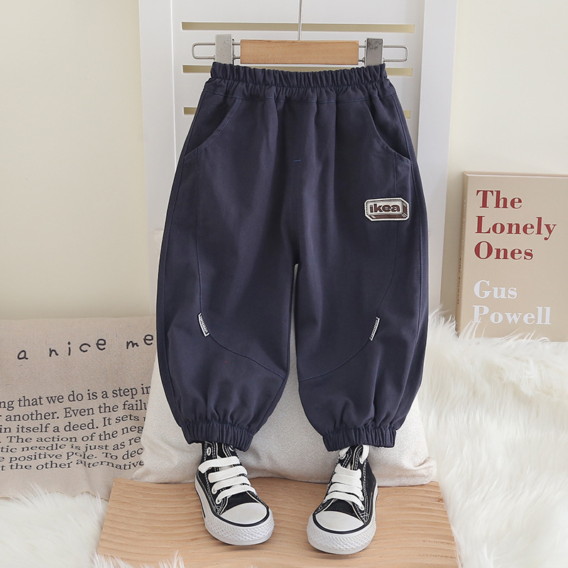 儿童裤子童装男童2024秋季新款批发 中小童男孩长裤 一件代发定制详情18