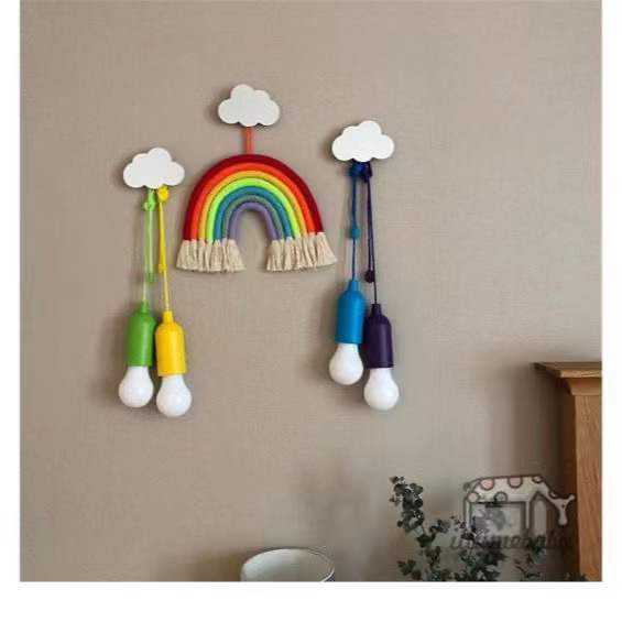 led cotton ball lights, hook pull string lights, Christmas party decorative lights, creative lights, coffee atmosphere lights pic 4